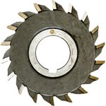 Фреза диск. 3-х ст. 80х10х27 тип 2 Z=2х9 HSS 6542 DIN 885 00001256844