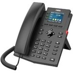 IP-телефон Fanvil X303 2xE 10/100, 2,4, HD voice, 4 SIP, Opus+IPV6, PSU