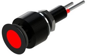 696-301-24, LED Indicator Red 6.1mm 48VDC 12mA