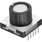 481RV12172100, Illuminated Rotary Switch with Pushbutton, Poles %3D 1 ...