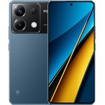 Смартфон Xiaomi POCO X6 5G 8/256Gb Blue MZB0FRQRU (51465)