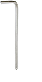 113002S, KING TONY Шестигранник Г-образный 1/16", дюймовый, 16,0 х 79,0 мм, с шаровым окончанием