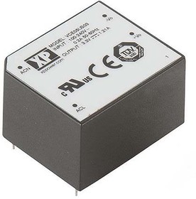 Фото 1/2 VCE05US24, AC/DC Power Modules AC-DC, 5W, PCB MOUNT, ENCAPSULATED
