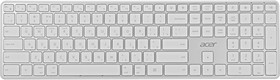 Фото 1/5 Клавиатура Acer OKR301 белый/серебристый USB беспроводная BT/Radio slim Multimedia (ZL.KBDEE.015)