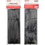 09-1104, Glue sticks ø7mm, 200mm, black (10 pcs/pk), header