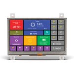 MIKROE-2279, mikromedia HMI 4.3" Res, Встраиваемая HMI панель 480 x 272 px на ...