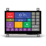 MIKROE-2280, mikromedia HMI 4.3" Cap, Встраиваемая HMI панель 480 x 272 px на ...