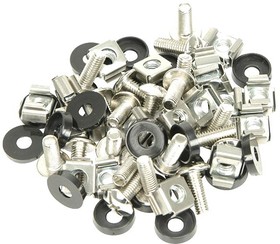 952.295UK, M6 19" Rack Fixing Kit with Nuts, Bolts & Washers