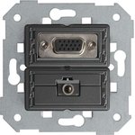Коннектор VGA HD15, мама + мини-джек 3,5мм, S82, S82N, 82 Detail 7500091-039