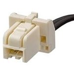 15135-0406, Rectangular Cable Assemblies Clickmate 4CKT CBL ASSY SR 600MM BEIGE