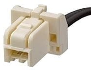 15135-0201, Rectangular Cable Assemblies Clickmate 2CKT CBL ASSY SR 100MM BEIGE