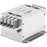 FN3256H-8-29, FN3256 8A 520/300 V ac 60Hz, Chassis Mount EMI Filter, Terminal Block 3 Phase