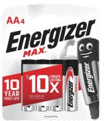 Фото 1/2 Батарейка алкалиновая Energizer Max AA 1,5V E300157105