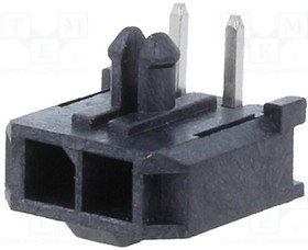 10136654-0211LF, Разъем: провод-плата; вилка; "мама"; -40-105°C; PIN: 2; Конф: 1x2