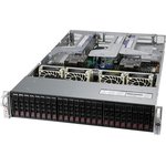 Сервер Supermicro Ultra SuperServer 2U 220U-TNR 2x6330 28C 2GHz/4x64Gb RDIMM 3200(32xslots)/2xPM9A3 960GB NVMe(24x2.5")/2x10GbE RJ45 2x10Gbe