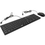 Комплект проводной Genius SlimStar C126 клавиатура+мышь, USB ...