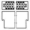 Фото 1/3 583717-1, Standard Card Edge Connectors TW-LEAF CRP HSG 10P 100 C/L