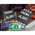 AL5811FF-7, LED Lighting Drivers 60V LINEAR 75mA ADJ CRNT LED DVR