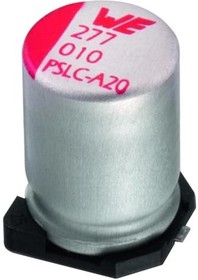 875075155010, Aluminum Organic Polymer Capacitors WCAP-PSLC6.3V 1000uF 20% ESR=8mOhms