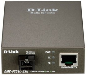 Фото 1/3 Медиаконвертер D-Link DMC-F20SC-BXU