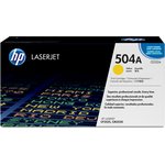 Картридж лазерный HP 504A CE252A жел. для LJ CP3525/CM3530