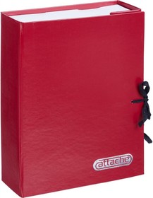 Архивная складная папка 25 шт в упаковке 70 мм красная 141346