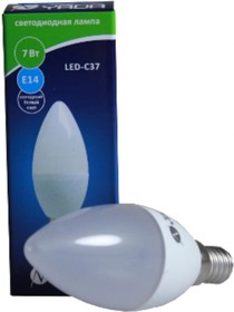 Светодиодная лампа C37 7W E14 4100K 904727