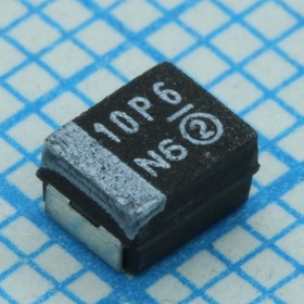 293D106X06R3B2TE3, (чип тант.6.3В 10мкФ 20% B)