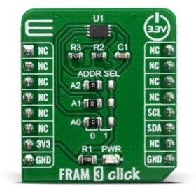 MIKROE-3817, Memory IC Development Tools FRAM 3 click