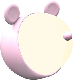 Фото 1/5 Ночник Gauss NN7024 мышка розовый