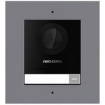 Видеопанель Hikvision DS-KD8003-IME1(B)/Flush, врезной, черный