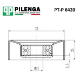 PT-P 6420, Ролик натяжителя ремня