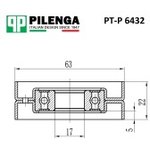 PT-P 6432, Ролик натяжителя ремня