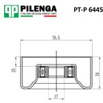 PT-P 6445, Ролик натяжителя ремня