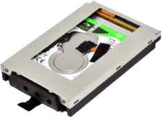 Twinhead 84+937000+T0, Корзина (каркас) для установки накопителя 2.5" HDD/SSD в медиа отсек в промышленный защищенный ноутбук серии Z14