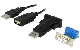Фото 1/2 DA-70157, Конвертор USB-RS485; chipset FTDI/FT232RL; 0,8м; V: USB 2.0