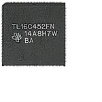 TL16C452FN, UART Interface IC Dual UART w/Prl Port & w/o FIFO