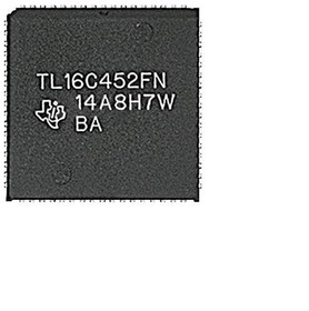 Фото 1/5 Dual-Channel UART 68-Pin PLCC, TL16C452FN