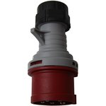 K9015 RED, MAIN PLUG, IP44, 16A, 415V, CABLE