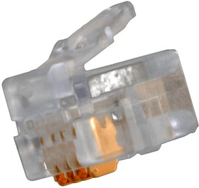 32-5964UL, Modular Connectors / Ethernet Connectors RJ11 4P4C FLAT/ROUND STRANDED CABLE