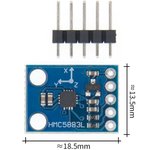 Модуль магнитометра (компас) 3-х осевой GY-273, HMC5883L