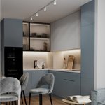 41922, Светильник трековый на шинопровод ДПО-15w GX53 без лампы IP40 черный