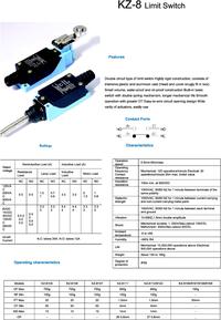 KZ-8104 (TZ-8104) Al+Zinc, Выключатель концевой, Китай | купить в ...