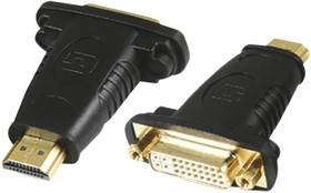 PSG03954, Переходник разъема, HDMI, Гнездо, DVI, Штекер