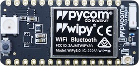 Фото 1/2 PYCOM WiPy 3.0 Модуль беспроводной связи WiFi, BTLE