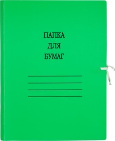 Фото 1/9 Папка с завязками Дело 300гр/м2 мелованный 4 цвета, 20 шт/уп