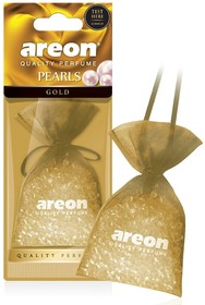 704-APL-02, Ароматизатор на зеркало Areon Pearls Lux gold