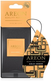 704-DP-04, Ароматизатор на зеркало Areon Premium Gold Amber
