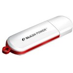 USB Flash накопитель 8Gb Silicon Power LuxMini 320 White (SP008GBUF2320V1W)