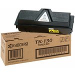 Тонер-картридж Kyocera TK-130 (1T02HS0EUC/1T02HS0EU0) черный для ...